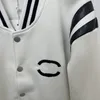 Giacche firmate di marca di moda Channel uomo varsity uomo e donna Baseball Hip Hop Harajuku Ricamo due lettere C Streetwear Cappotto di lusso per uomo e donna