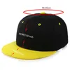 Bollmössor Anpassad logotyp Print Snapback Cap Fashion Outdoor Sunshade Hat 27 Färger andningsbara Hip Hop Fitted Hats för män Kvinnor