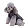 Abbigliamento per cani Panno caldo per animali domestici Giacca stile britannico Cappotti Colletto in pelliccia Cani di piccola taglia media Cuccioli Autunno Inverno Vestiti