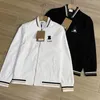 Kurtki męskie projektant Plus Size Casual Jacket Men Men Zip Cardigan Płaszcz Burb Kurtki Męskie wykop haftowany wiatraka 4xl 5xl yuib