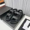 Sandalet Comemore Hookloop Slingback Platform Baba Ayakkabı Kadın Yaz Plaj Turp Strap Yumuşak Thunky Topuk Spor Ayakkabıları Kadın Düz X18