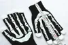 Five Fingers Gloves Winter For Men Soft Knitted Skeleton Hands Print Pattern Glove Hip Young Warm Thicken Good Quality 20231