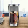 Garrafas de água Térmicas de cerveja de caneca térmica personalizadas Thermos de aço inoxidável para chá de chá de café garrafa de água à prova de vazamentos isolados com tampas 230303