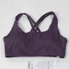 Reggiseno da yoga da donna Fitness Corsa per il tempo libero Sport traspirante da donna Cintura antiurto ad asciugatura rapida Cuscino sul petto Reggiseno incrociato con vestibilità elastica