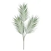 Fleurs décoratives 5pcs plantes artificielles herbe d'eucalyptus fougères en plastique feuilles vertes fausse fleur plante mariage décoration de la maison décors de table