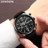 Orologi da polso 2023 Uomo Business Fashion Cinturino in pelle Data Acciaio Orologio Top Regali Quarzo Casual Relogio Masculino