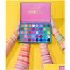 Eye Shadow Makeup Eyeshadow Palette Beauty Glazed 40 Colors Color Vibes Matte Shimmer Nude Neutral High Pigmented Blendable Pallet O Dhxvy