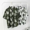 Chemises décontractées pour hommes hawaïennes pour hommes imprimé fleuri col rabattu à manches courtes hommes bouton Streetwear plage Camisa M-3XL