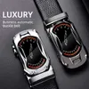 Belts Luxury Sports Car Belts for Men Brand Fashion Automatic Buckle Black Genuine Leather Men's Jeans High Quality Waist Male Strap Z0228