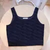 Lettre jacquard tricots gilet femmes sport top crop top gym fitness tabargers tricot respirant
