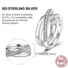 925 Silver Women Fit Pandora Ring Оригинальные кольца Crown Crown Ring