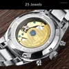 Wristwatches Carnival Military Automatic Watch For Men Switzerland Mechanical Waterproof Clocks Relogio Masculino GMT Luminous