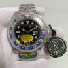 6 Color Real Po N Factory Watch 904L Steel Watch Mens 40mm 126710blnr Sapphire Ceramic Bezel 126710 Black Dial 126719 NoobF Eta342l