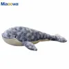 Plush Dolls 50110cm Giant size Whale Plush Toy Blue Sea Animals Stuffed Toy Huggable Shark Soft Animal Pillow Kids Gift 230303