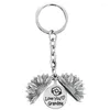 Keychains Sunflower Holiday Gift Keychain Pendant