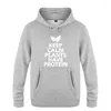 Sudaderas con capucha para hombre Keep Calm Plants Have Protein Sudaderas Hombre 2023 Sudadera con capucha de lana para hombre