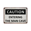 My Rules Caution Metal Tin Sign Vintage Warning Plate Funny Painting Man Cave Metal Sign For Bar Club Game Room Wall Decor personalized Tin Signs Size 30X20CM w01