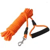 Dog Collars Strong Long Lead Round Rope Pet Leash Training Tracking Walk Line For Small Medium Large 3M/5M/10M/15M Supplies
