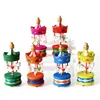 Christmas Decorations 6 Pcs/Set Ornaments Cute Carrousel Merry-go-round Wood Craft DIY Home Desktop Decoration For Kids Toys Gifts MF