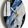 Wandklokken mode moderne woonkamer creatieve grote digitale klokdecoratie horloge murale nordic home