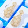 Dangle Earrings Missvikki Fashion Women's Color Matching Big Rhinestone Love Heart-shaped Star Drop Jewelry Temperament