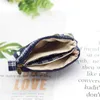 Wallets Fashion Flower Multilayer Cotton Fabric Coin Purse Women Card Wallet Small Change Bag Retro Canvas Female Hand Purses Pouch NewL230303