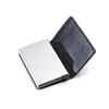 Wallets Customized Name Aluminum Box Credit Card Holder Business Wallet Man Women Smart Leather Wallet Rfid Card Holder with Money ClipsL230303