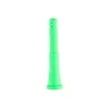 CSYC P016 Smoking Pipe Silicone Down Stem Dab Rig Glass Water Pipes Bongs Colorful 14mm Silicon Dropdown 10cm Length Adaptor