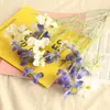 Dekorativa blommor 10 huvuden Gesang Flower Silk Artificial Diy Living Room Floor Display Fake Wedding Scene Decoration