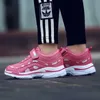 Sportliche Outdoor -Kinder Girls Schuhe Leder Plattform Sneaker Kinder Leichtes Pink Purple Sport Tennis Girls Sneaker kostenlos Versand R230302