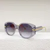 نظارات شمسية للرجال والنساء المصممين Summer 40083 Funk Style Anti-Ultraviolet Retro Eyewear Full Frame صندوق عشوائي