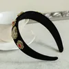 Headbands ZHINI Vintage Gold Color Heart Headdress Boho Personality Handmade Headbands for Women Jewelry Hair Accessories 230302