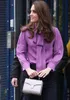 Women's Blouses Shirts Kate Middleton Princess purple Blouses fashion Bow designer OL long sleeve shirts 1688 230303