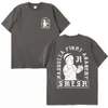 メンズTシャツhasbulla magomedov tシャツロシアブロガーハスブラ戦闘ミーム半袖Tshirt男子特大のTシャツ面白いティー230303