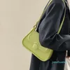 Evening Bags Summer Women's Designer Underarm Handbag Pu Leather Cellphone Shoulder Messenger Bag Solid Color Crossbody Wallet Card 03