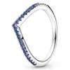 925 Silver Women Fit pandora Ring Original Heart Crown Fashion Rings Row Eternity Statement Halo Timeless Wish Bone