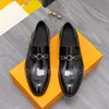 Erkekler Loafer'lar Lüks Tasarımcılar Ayakkabı Hakiki Deri Kahverengi siyah Toka Erkek Rahat Tasarımcı Elbise Ayakkabı kutusu 38-46 ile Düğün Ayakkabı Üzerinde Kayma
