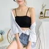 Women's T Shirts Tube Bralette Bra Tank Top Women Crop