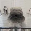 Summer Bucket Hat Fashion skąpe brzegi czapki designerski Casual Cap Gradient Caps 3 opcje