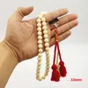 Strand Beaded Strands United Arab Emirates Имитация смолы из слоновой кости Тасбих Мисбаха мусульманина с розаримированными Lars22