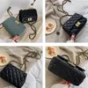 INS Korea estilo PU couro PU para mulheres bolsas Bolsas Senhoras Crossbody Bags Girls Chain Mini Sacos de telefone Bolso Feminina184L