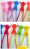 500ペアNew Childrens Plastic Chopsticks子供を学ぶヘルパートレーニング学習幸せなプラスチックおもちゃ箸FunBaby Infant初心者