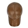 Top Caps Marka Tarzı Erkekler Gerçek Cowhide Deri Beyzbol Kapağı Marka /Bere Şapka Kış Sıcak Cowhide Cap Cow-09 230303