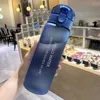 Botellas de agua 780 ml Plástico para beber Deporte portátil Té Taza de café Herramientas de cocina Escuela para niños Transparente 230302