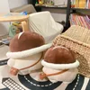 Poux en peluche kawaii maternelle de champignons en peluche de champignons mignon carton shiitake champignon en peluche jouet soft farfed oreiller enfants cadeaux 230303