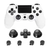 Aluminium metalen knoppen voor PS4 PS5 -controller Thumbstick Joystick Abxy DPAD -knoppen