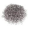 Keychains 500 Stainless Steel Open Jump Rings 7mm Dia. Findings