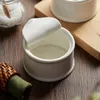 Bowls Creative Shape Ceramic dessert Bowl Breakfast Sauce Pudding Baking Modern Home Bread Dinner Talls Feature Table Seary