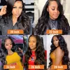 13x4 Body Wave Lace Front Human Hair Wigs for Women Transparent Frontal Wig Brazilian en vente Autorisation