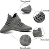 Boots Fujeak Men s sneaker Fashion Light Man Running Shoes Breattable Walking Footwear Trendy Classic Mesh Male Shoe 230303